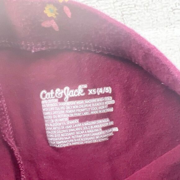 Cat & Jack Floral Leggings - Picture 2 of 3